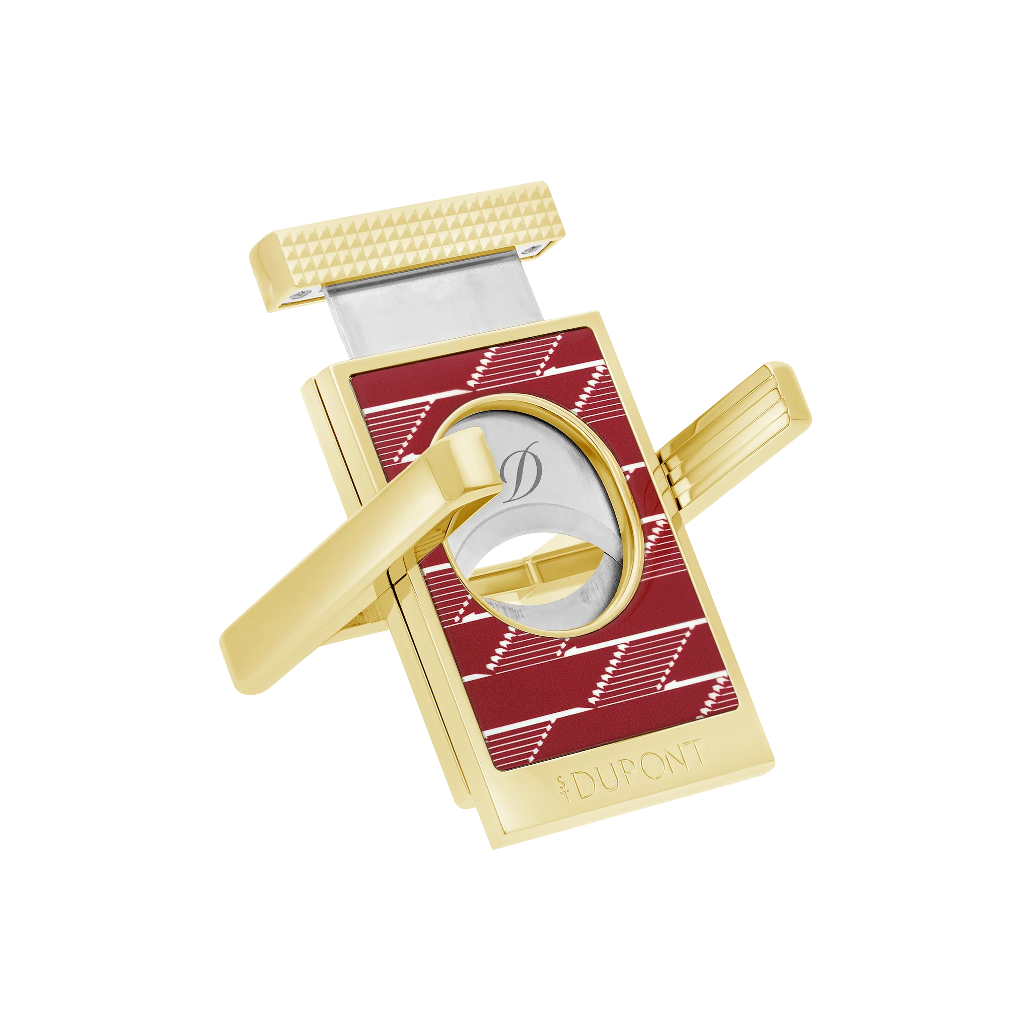 St Dupont Monogram 1872 Cigar Cutter & Stand
