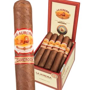La Aurora Robusto Cameroon Connecticut premium single cigar at Copa Habana