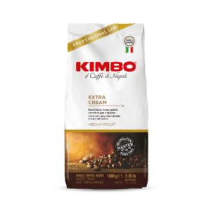 Kimbo Extra Cream Medium Roast Coffee Beans 1kg