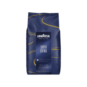 Lavazza Super Crema 1KG Italian espresso coffee beans packaging