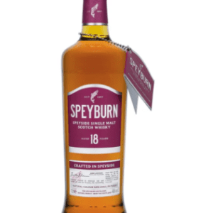 Speyburn 18 Year Old single malt whisky bottle 700ML