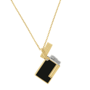 S.T. Dupont Ligne 1 Necklace golden black lacquer luxury accessory premium collectible Copa Habana South Africa