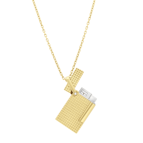 S.T. Dupont Ligne 1 Necklace golden luxury accessory premium collectible Copa Habana South Africa