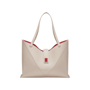 S.T. Dupont Victoria Tote beige premium full grain calf leather luxury designer bag