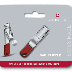 Victorinox red nail clipper Swiss stainless steel grooming tool blister pack