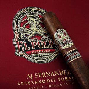 El Pulpo Robusto Grande thick ring gauge cigar with band