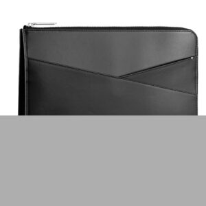 Zippered A4 pocket folder from the S.T. Dupont Line D Capsule collection — a slim organiser for documents, a tablet and pens.