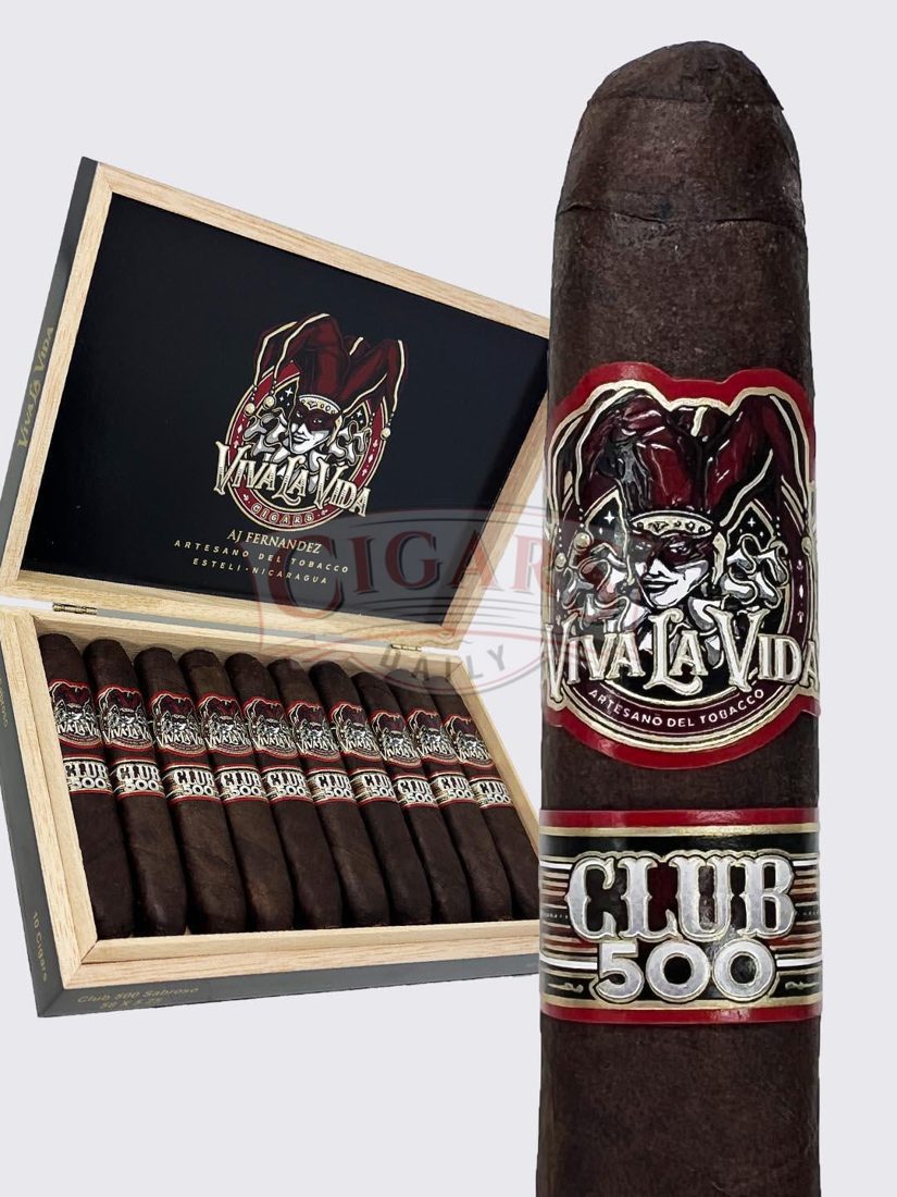 Viva La Vida Club 500 5 Year aged cigar with band